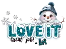 Ari - Love it Great job winter snowman