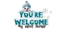 You're welcome my sweet friend Snowman winter
