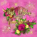 Best Wishes Seamless Back