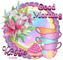 Robbie Good morning