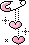 Pin - Ribbon Heart