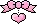 Pin - Ribon Heart Stars