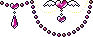 Flying Pink Heart 