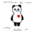 sad panda