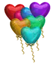 Heart Love Balloons