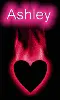 Ashley Heart In Flames