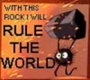 With this rock...