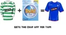 Gets the crap aff yer tap