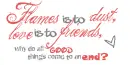 Why do all good things come to an end?