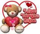 I love your Cute Graphic