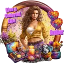 Live a colorrful life - Amber