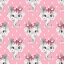 Cute elephants background