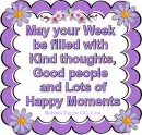 Happy Week!