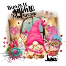 Jessica - There is Gnome One Like You Love Valentine Hearts Cupid