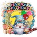 Jessi - Happy Birthday Gnome