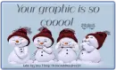 Snowmen - graphic is so cool