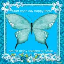 Start each day Happy - by Robbie
