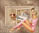 Sweet fireplace _MissG