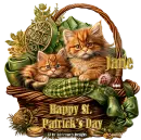 St. Patrty's day basket of kitties - Jane