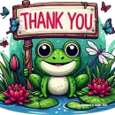 Frog Thankyou