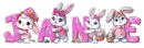 Easter Bunny Name - Jane 