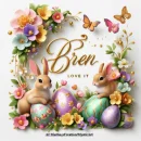 Bren loves it Easter