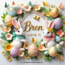 Bren loves it Easter