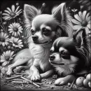 AI Chihuahua dogs
