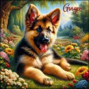 AI German Shepherd - Ginger
