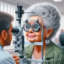 Grannie goes to the eye dr