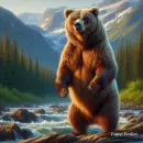 Bear standing