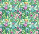 Fairies seamless Background