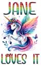 Unicorn - Jane loves it 
