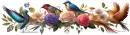 Spring Birds Flowers