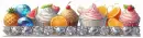 Fruit Ice cream