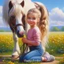 Girl with horse