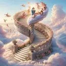 Stairway to heaven with Jesus