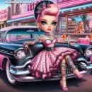 Rockabilly Girl Pink