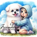 Friendship warms the heart.
