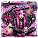 Emo Girl Pink