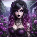 Beautiful Goth Lady