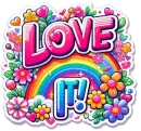 Groovy Sign - Love it 