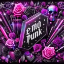Emo goth Background