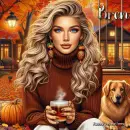 GIRL WITH TEA
