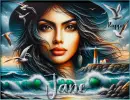 Woman and beach - Jane 
