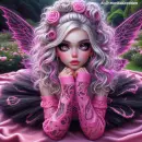 Pink Angel Girl
