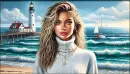 Girl beach 2