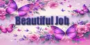 butterflies and flowers Beautiful Job