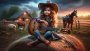 Girl with guitar