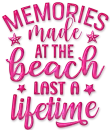 Memories made at the beach 